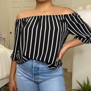 Off the Shoulders Blouse